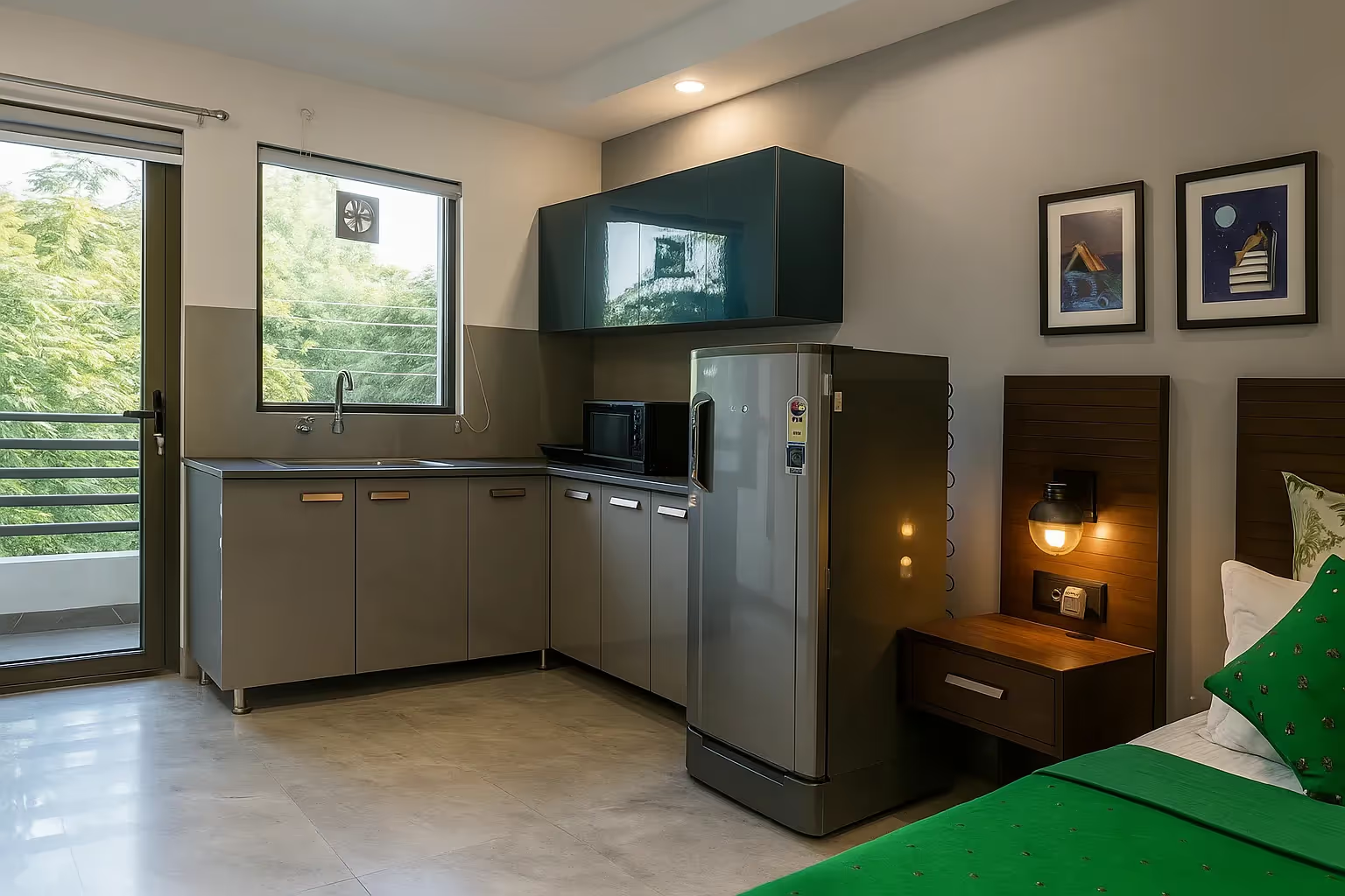Winsome Studio Apartment in DLF Cyber City