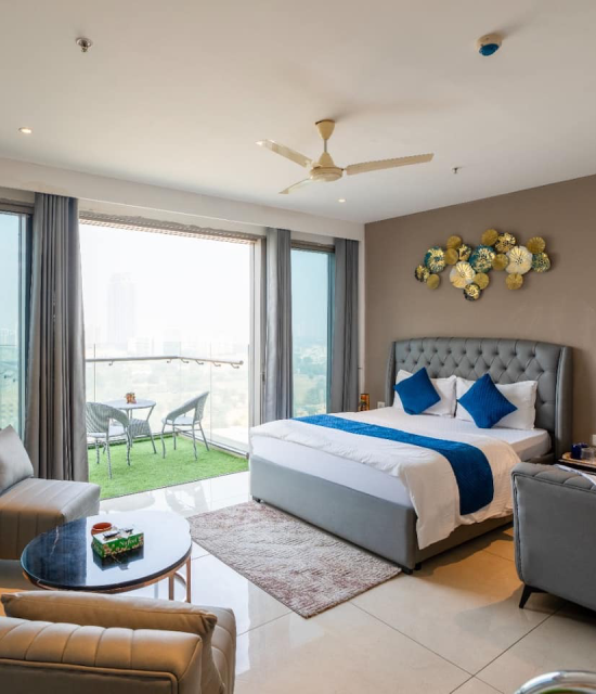 Elegant Studio Apt in Gurgaon