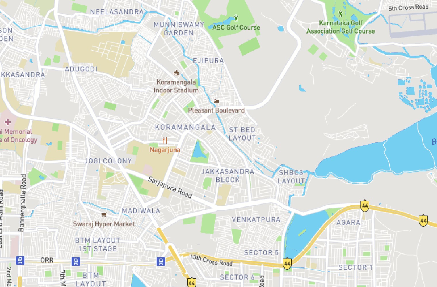 Property locations map preview